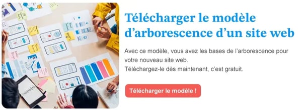 Exemple de CTA qui envoie sur une landing page